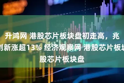 升鸿网 港股芯片板块盘初走高，兆易创新涨超13% 经济观察网 港股芯片板块盘